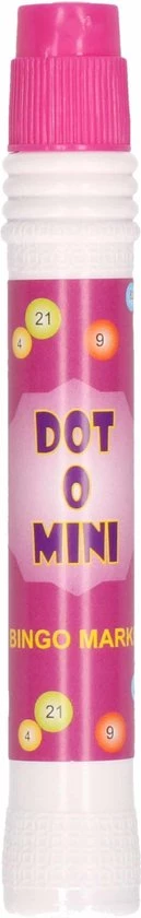 Merkloos Bingostift - Paars