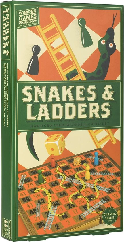 Professor Puzzle Snakes & Ladders - Bordspel / Gezelschapsspel 1 Professor Puzzle Snakes & Ladders - Bordspel / Gezelschapsspel