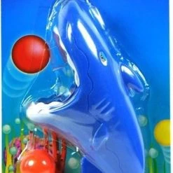 Merkloos Visspel: Schiet- & Vangspel Schietspel Haai Spel Vissen Visspelletje Vis Haaien Vangen Balspel Shark