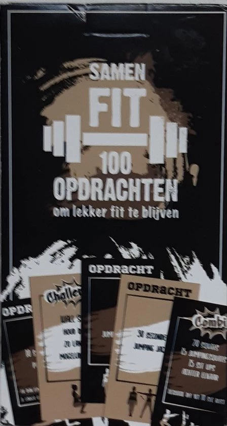 SENZA Samen Fit Kaartspel Zwart 12990 1 SENZA Samen Fit Kaartspel Zwart 12990