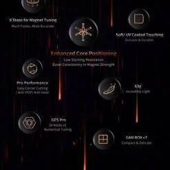 Gan 11 M Pro 3x3 - ZWART -spellen-voor-volwassenen Verkoopwinkel 461x840 1