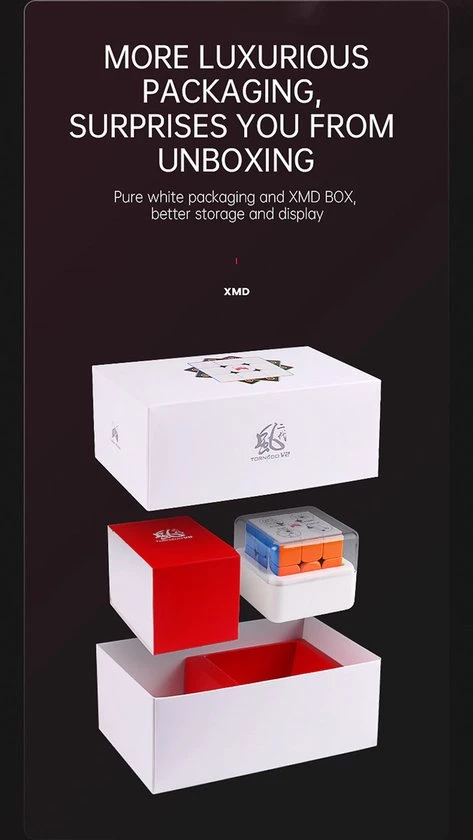 Qiyi Xman Tornado V2 M 3x3 12 Qiyi Xman Tornado V2 M 3x3 - Afbeelding 12