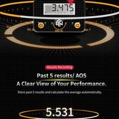 Gan Smart Timer (bluetooth) - ZILVER -spellen-voor-volwassenen Verkoopwinkel 473x840 8