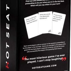 Dyce Games Hot Seat (Engelstalig) - H T Partyspel Waarbij Het Allemaal Om Jou Draait - Kaartspel Voor Familie & Vrienden Van Alle Leeftijden 16 Dyce Games Hot Seat (Engelstalig) - H T Partyspel Waarbij Het Allemaal Om Jou Draait - Kaartspel Voor Familie & Vrienden Van Alle Leeftijden -spellen-voor-volwassenen Verkoopwinkel 486x840 5