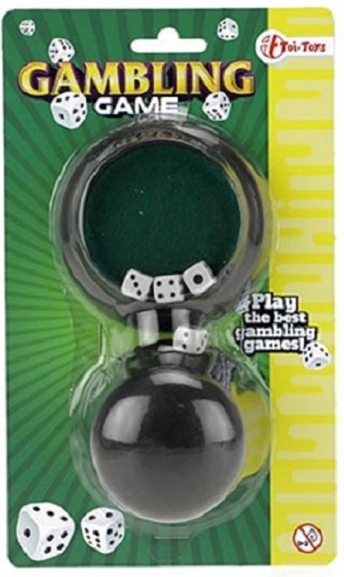 Toi Toys BV Mini Dobbelspel Op Kaart | 5x Dobbelsteen + Beker | Dobbelsteenset | Yathzee |dobbelstenen 1 Toi Toys BV Mini Dobbelspel Op Kaart | 5x Dobbelsteen + Beker | Dobbelsteenset | Yathzee |dobbelstenen