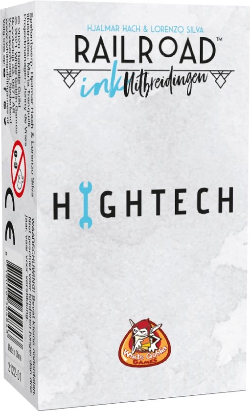 White Goblin Games Railroad Ink: Hightech 1 White Goblin Games Railroad Ink: Hightech