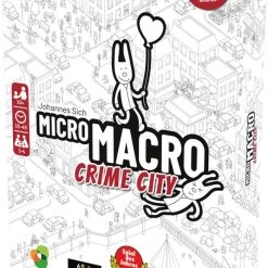 Pegasus Spiele Gmbh MicroMacro: Crime City (Edition Spielwiese Duits) -spellen-voor-volwassenen Verkoopwinkel 535x840 2