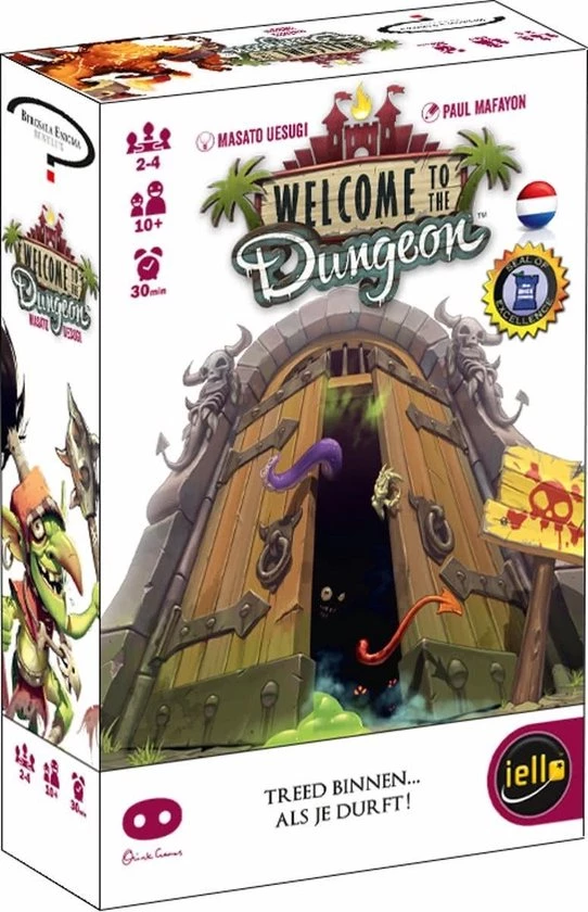 Iello Welcome To The Dungeon - Kaartspel 1 Iello Welcome To The Dungeon - Kaartspel