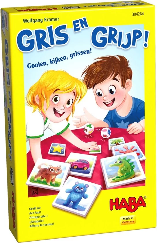 Haba - Haba Spel Gris En Grijp! 1 Haba - Haba Spel Gris En Grijp!