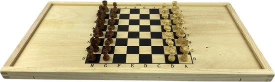 Puck Battle Bordspel Van WDMT | 30 X 60 X 3 Cm | Houten Bordspel | Inclusief Schaakspel | Sjoel Battle | Slingpuck Game | Snelheidsspel | Drank Spel 2 Personen 2 Puck Battle Bordspel Van WDMT | 30 X 60 X 3 Cm | Houten Bordspel | Inclusief Schaakspel | Sjoel Battle | Slingpuck Game | Snelheidsspel | Drank Spel 2 Personen - Afbeelding 2