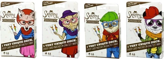 Mattel Games Snappy Dressers - Kaartspel 2 Mattel Games Snappy Dressers - Kaartspel - Afbeelding 2