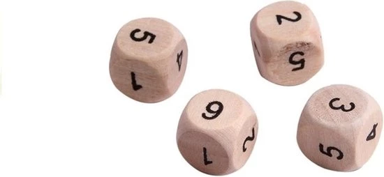 Viking Choice Jenga - Vallende Toren - Spel Met Dobbelstenen - 54 Delig 2 Viking Choice Jenga - Vallende Toren - Spel Met Dobbelstenen - 54 Delig - Afbeelding 2