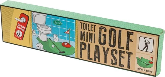Invento Toiletgolfspel Retr-oh 15,5 X 62,5 Cm Groen 3 Invento Toiletgolfspel Retr-oh 15,5 X 62,5 Cm Groen - Afbeelding 3