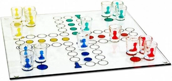 Merkloos Drankspel Ludo 2 Merkloos Drankspel Ludo - Afbeelding 2