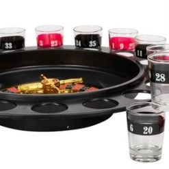 Femur Roulette Drankspel Roulette Drinking Game Drankspelletjes Gezelschapsspel Shotspel Bekend Van TikTok - Inclusief 16 Shotglaasjes -spellen-voor-volwassenen Verkoopwinkel 550x270 6