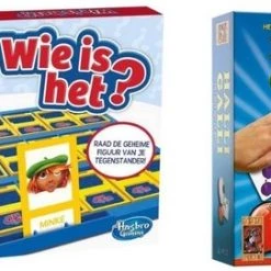 Hasbro Spellenbundel - 2 Stuks - Wie Is Het & Halli Galli