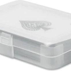 Merkloos Klassieke Speelkaarten | Volwassenen | Pokerkaarten | Rood | Schoencadeautjes Sinterklaas