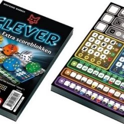 999 Games Spellenset - 2 Stuks - Clever - Dobbelspel & Scoreblok -spellen-voor-volwassenen Verkoopwinkel 550x285 1