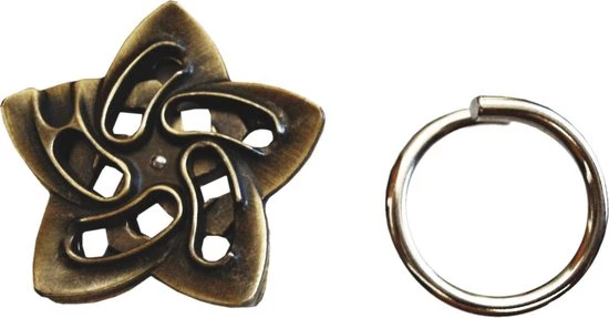 Huzzle Breinbreker Cast Helix 11,8 Cm Staal Brons 2 Huzzle Breinbreker Cast Helix 11,8 Cm Staal Brons - Afbeelding 2