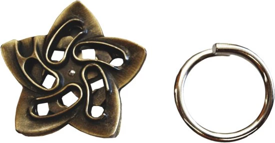 Huzzle Breinbreker Cast Helix 11,8 Cm Staal Brons 8 Huzzle Breinbreker Cast Helix 11,8 Cm Staal Brons - Afbeelding 8