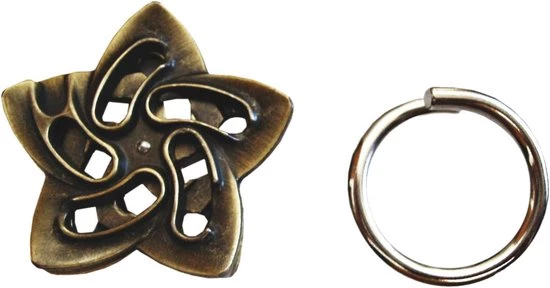 Huzzle Breinbreker Cast Helix 11,8 Cm Staal Brons 3 Huzzle Breinbreker Cast Helix 11,8 Cm Staal Brons - Afbeelding 3