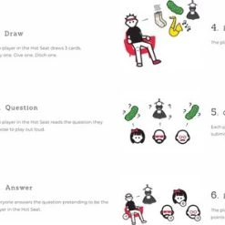 Dyce Games Hot Seat (Engelstalig) - H T Partyspel Waarbij Het Allemaal Om Jou Draait - Kaartspel Voor Familie & Vrienden Van Alle Leeftijden 14 Dyce Games Hot Seat (Engelstalig) - H T Partyspel Waarbij Het Allemaal Om Jou Draait - Kaartspel Voor Familie & Vrienden Van Alle Leeftijden -spellen-voor-volwassenen Verkoopwinkel 550x294 1