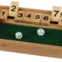 Goki Dobbelspel: SHUT The BOX, 25x17.5x2cm, Hout, 6+ -spellen-voor-volwassenen Verkoopwinkel 550x311 3