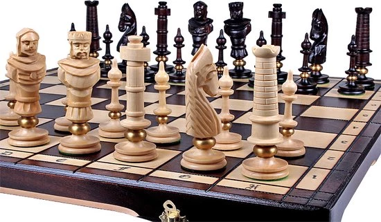 Merkloos Royal De Lux Schaakset 6 Merkloos Royal De Lux Schaakset - Afbeelding 6