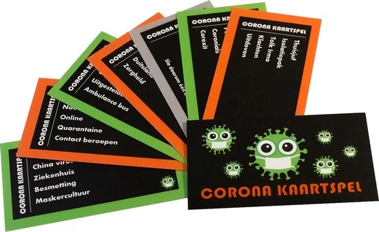 Raad De Kaart Het Corona Kaartspel - Hoe Snel Raad Jij De 5 Woorden 2 Raad De Kaart Het Corona Kaartspel - Hoe Snel Raad Jij De 5 Woorden - Afbeelding 2