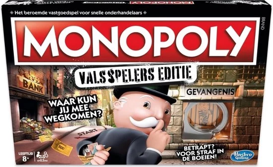 Hasbro Spellenbundel - 3 Stuks - Monopoly Valsspelerseditie & Risk & Cluedo 3 Hasbro Spellenbundel - 3 Stuks - Monopoly Valsspelerseditie & Risk & Cluedo - Afbeelding 3