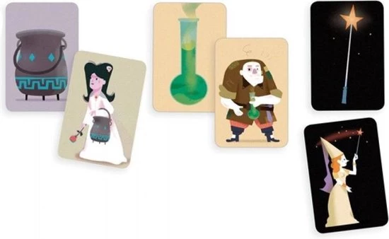 Djeco - Djeco Kaartspel Magic School 2 Djeco - Djeco Kaartspel Magic School - Afbeelding 2