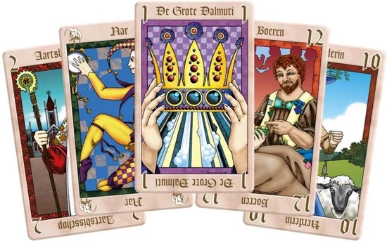 Merkloos Spellenbundel - Kaartspellen - 2 Stuks - Take 5! & De Grote Dalmuti 6 Merkloos Spellenbundel - Kaartspellen - 2 Stuks - Take 5! & De Grote Dalmuti - Afbeelding 6