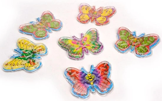 Lg-imports Geduldspel Doolhof Vlinder Junior 5 X 6,5 Cm 2 Lg-imports Geduldspel Doolhof Vlinder Junior 5 X 6,5 Cm - Afbeelding 2