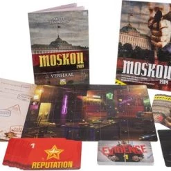 Tactic Selecta Bordspel Crime Scene: Moscow 4-delig -spellen-voor-volwassenen Verkoopwinkel 550x344 5