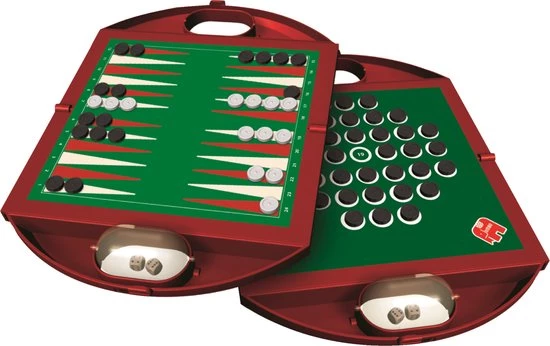 Jumbo Backgammon & Solitaire Reiseditie 1 Jumbo Backgammon & Solitaire Reiseditie