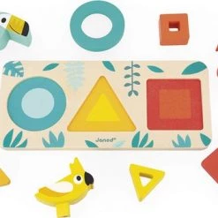 Janod Tropik - Drie Vormen Vogels 12 Janod Tropik - Drie Vormen Vogels -spellen-voor-volwassenen Verkoopwinkel 550x348 4