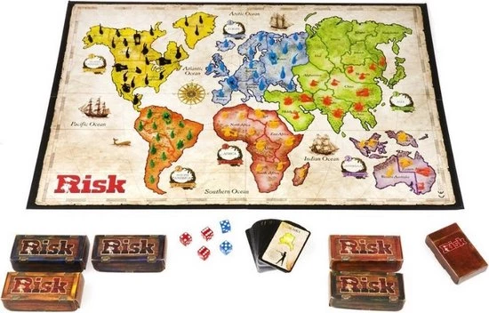 Hasbro Spellenbundel - 3 Stuks - Monopoly Valsspelerseditie & Risk & Cluedo 8 Hasbro Spellenbundel - 3 Stuks - Monopoly Valsspelerseditie & Risk & Cluedo - Afbeelding 8