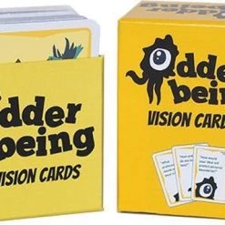 Odder Being - Vision Boarding Kaarten - 110 Kaarten - Vragen Voor Coaching, Journaling, Planning, Bujo