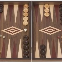 New Walnoothout Backgammon - Rode Inleg, 48 X 60 X 4 X 8 Cm 14 New Walnoothout Backgammon - Rode Inleg, 48 X 60 X 4 X 8 Cm -spellen-voor-volwassenen Verkoopwinkel 550x357 3