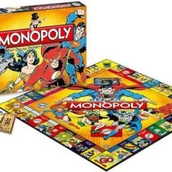 Monopoly DC Comics Retro Editie - Bordspel -spellen-voor-volwassenen Verkoopwinkel 550x360 4