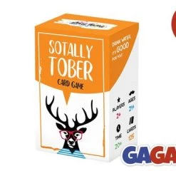 Gagato Sotally Tober - Drankspel - Drankkaarten - Spel Voor Volwassenen - Kaartspel - Set Kaarten - Partyspel - 2 Tot 8 Spelers