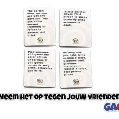 Gagato These Cards Will Get You Drunk Too - (DEEL II) - Kaartspel - Drankspel - Spellen Voor Volwassenen - Set Kaarten -spellen-voor-volwassenen Verkoopwinkel 550x361 7