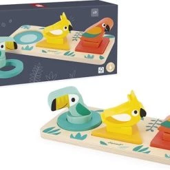 Janod Tropik - Drie Vormen Vogels 14 Janod Tropik - Drie Vormen Vogels -spellen-voor-volwassenen Verkoopwinkel 550x362 4
