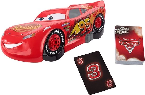 Mattel Games Gas Out Bordspel Cars Bliksem McQueen 3 Mattel Games Gas Out Bordspel Cars Bliksem McQueen - Afbeelding 3