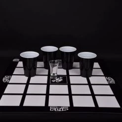 Black Cup Games Cup Flip - Drankspel - Partyspel - Drankspel Voor Volwassenen - Drank Spelletjes - Drinking Game