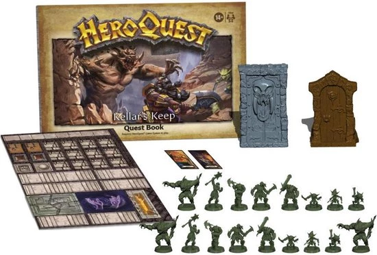Hasbro Gaming Avalon Hill HeroQuest Kellar's Keep Uitbreiding 2 Hasbro Gaming Avalon Hill HeroQuest Kellar's Keep Uitbreiding - Afbeelding 2