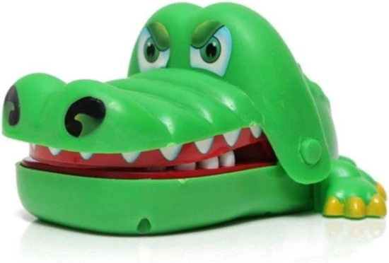 Furn4All Bijtende Krokodil - Kinderspel - Shotspel - Drankspel - Groene Krokodil 2 Furn4All Bijtende Krokodil - Kinderspel - Shotspel - Drankspel - Groene Krokodil - Afbeelding 2