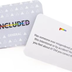 Merkloos INCLUDED - LGBTQ+ Kaartspel - Queer Party Game - Conversation Starter - Pride Spel - Drankspel - 200 Vragen En 5 Categorie N! -spellen-voor-volwassenen Verkoopwinkel 550x378 7