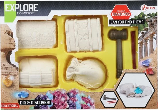 Toi-toys Explore Opgraafset Diamanten 1 Toi-toys Explore Opgraafset Diamanten