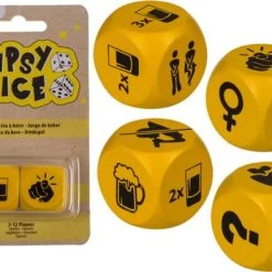 Drunk? Drunk Drankdobbelstenen - Drankspel - Do Or Drink - Voor Volwassenen - Drank - Drinking Game - Party Spel